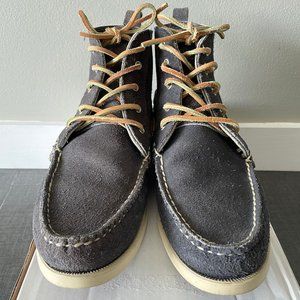 Ralph Lauren - Navy Suede Boat Chukka Boots, size US8